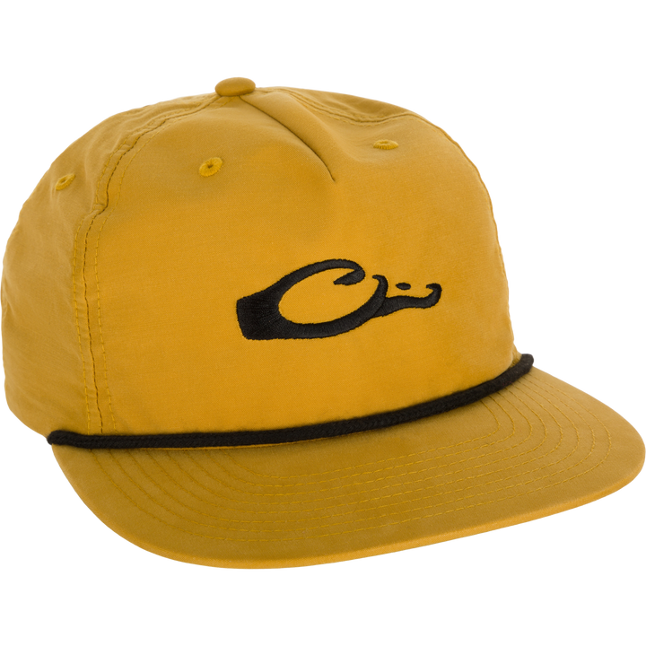 Drake Logo Rope Hat - Biscuit/Black