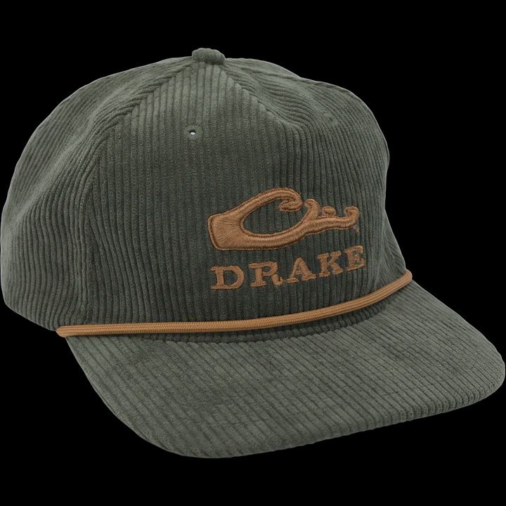 Drake X Lost Hat 3D EMB Goat Rope Cap - Gator/Rust