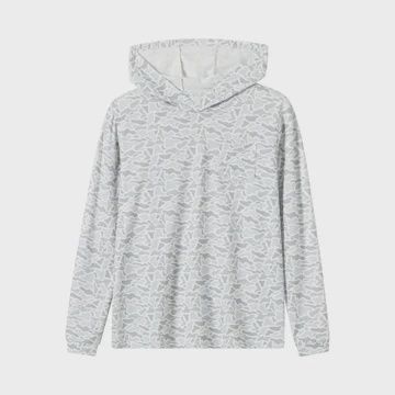 Youth Lightweight Performance Hoodie - Polar Camo