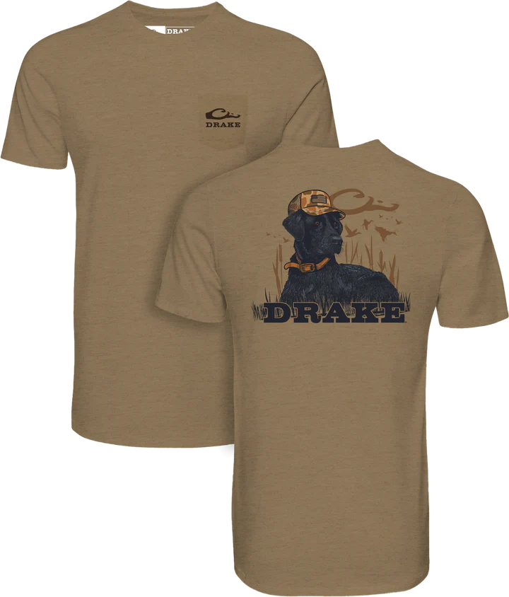 Lab Lounging SS Tee - Savannah Tan Light Heather