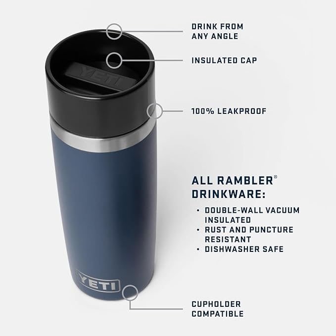 Rambler 16oz Travel Bottle- Navy