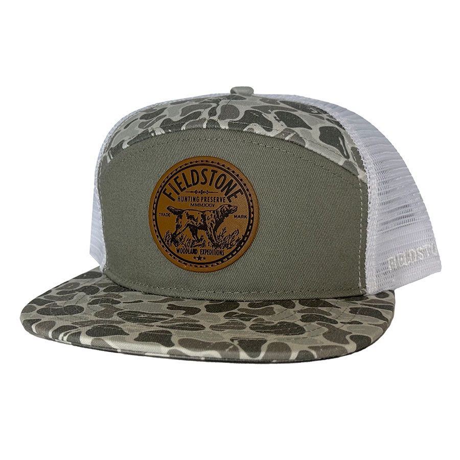 7 Panel Marsh Camo Preserve White