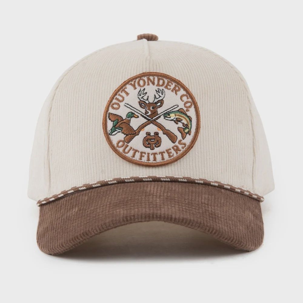 Wings &amp; Antlers Corduroy Rope Hat