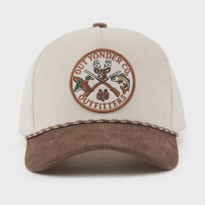 Wings &amp; Antlers Corduroy Rope Hat