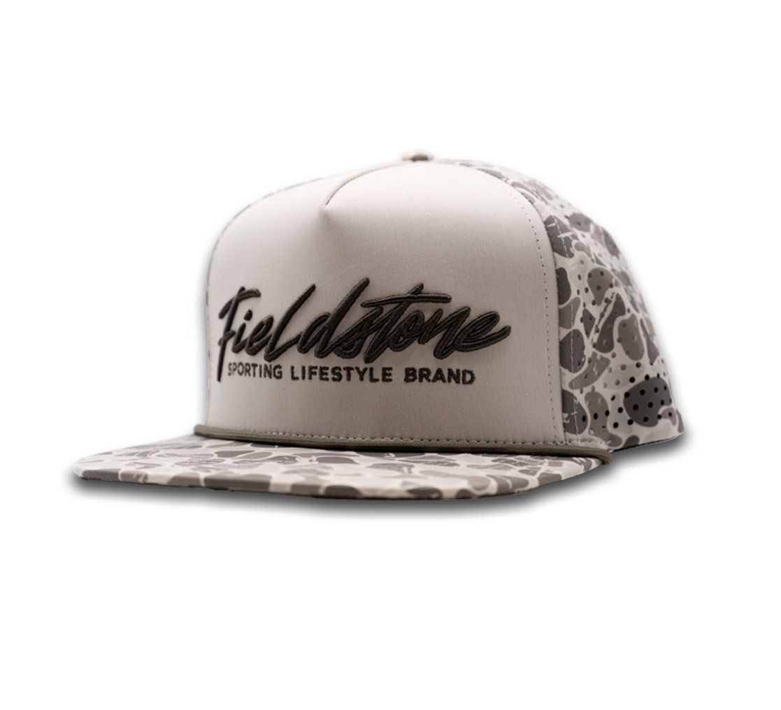 Script Logo Marsh Camo Performance Rope Hat