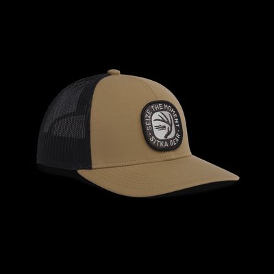Seize Icon Mid Pro Trucker Hat - Clay