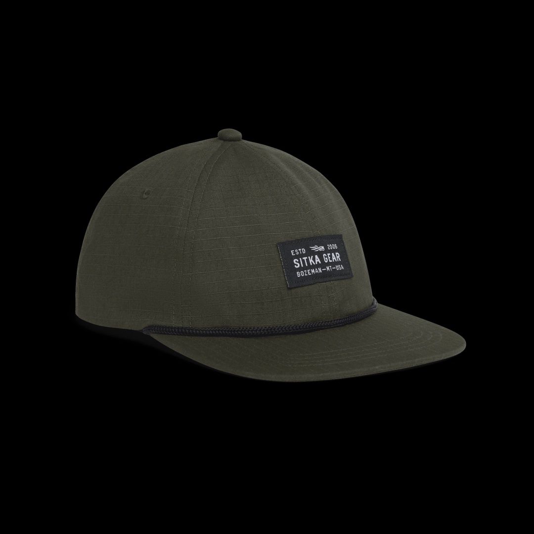 Insignia Unstructured Snapback Hat - Cypress Green