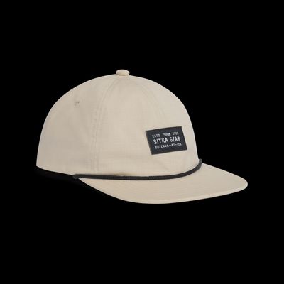 Insignia Unstructured Snapback Hat - Ivory