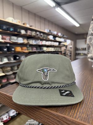 Teal Species Unstructured Snapback Hat - Cypress Green