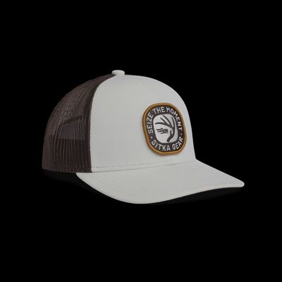 Seize Icon Mid Pro Trucker Hat - Ivory