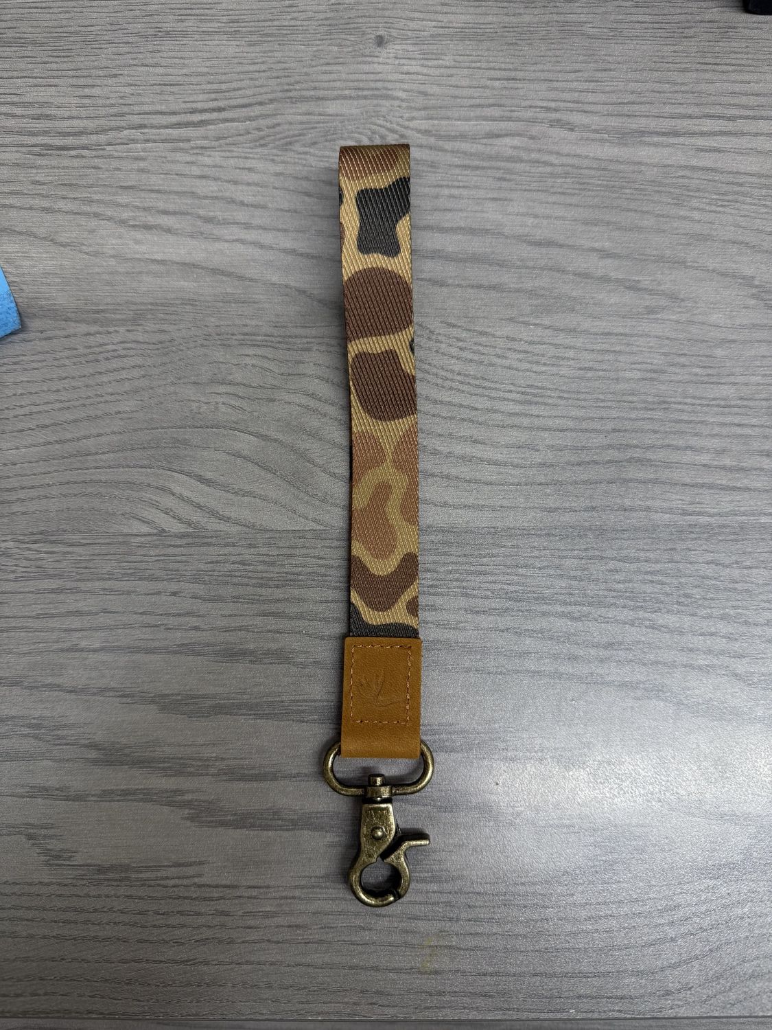 Antler Wrist Lanyard - Duck Camo