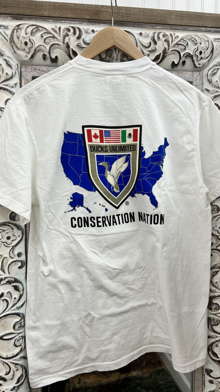 Shield Nation Short Sleeve Tee - White