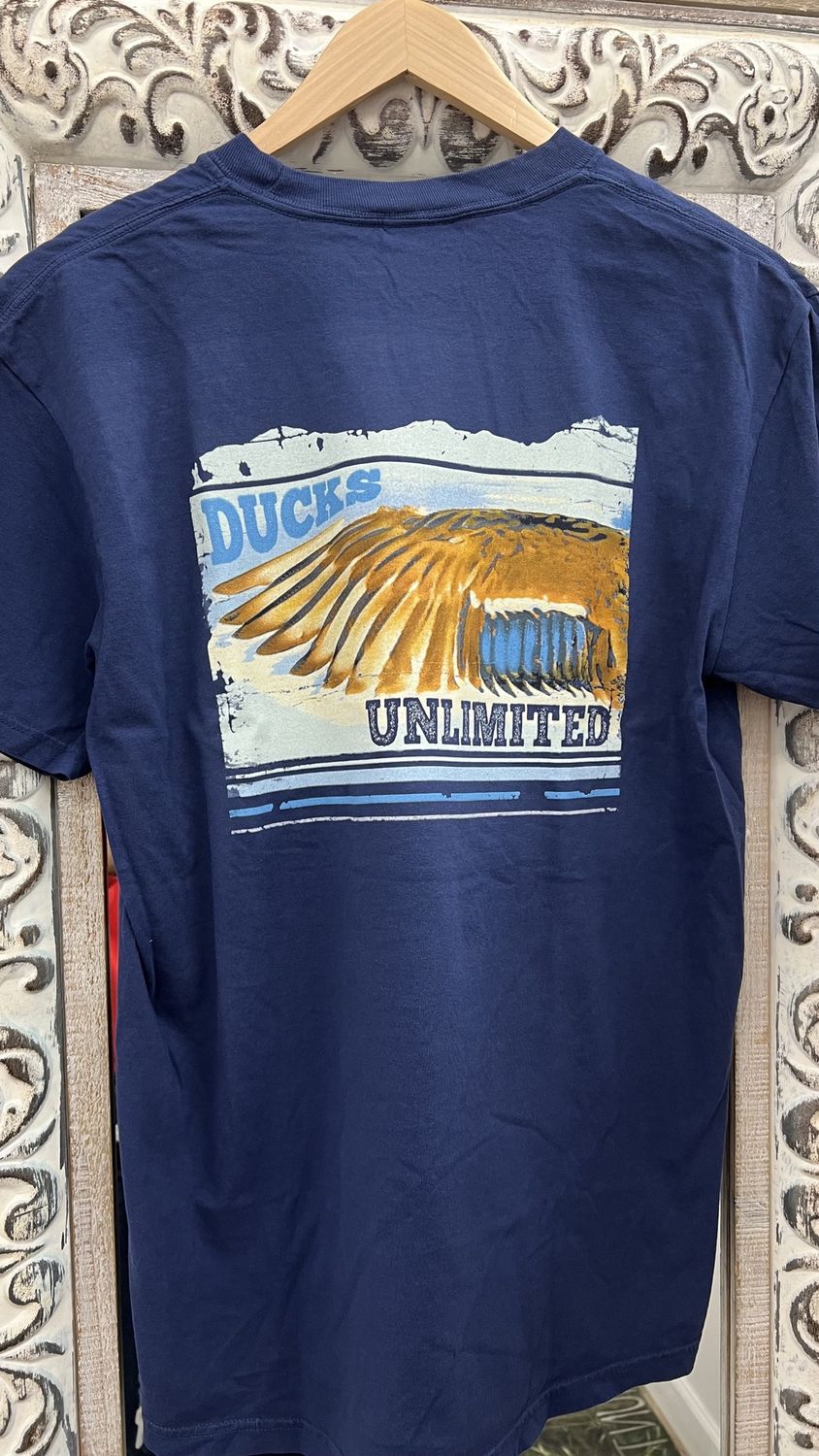 Wing Short Sleeve Tee - True Navy