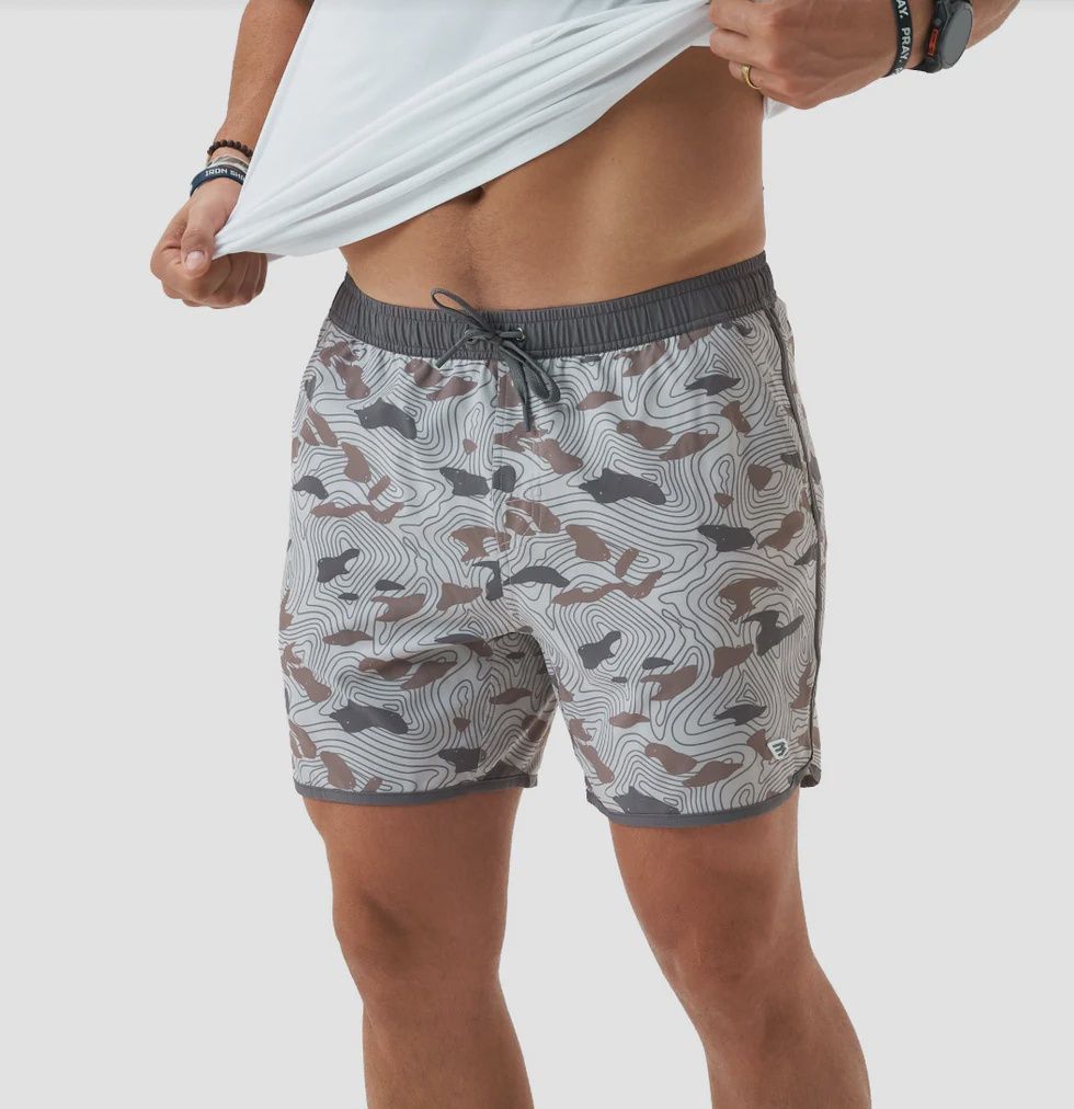 Swim Trunks - Jumbo Topo Desert Camo