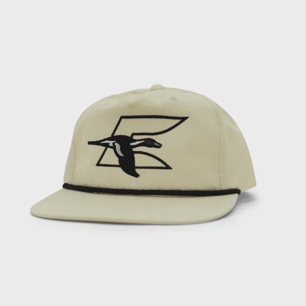 ECW 2.0 Pintail Logo Rope Hat - Cream/Black