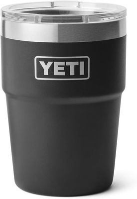 Rambler 16 oz Stackable Cup W/ MS Lid- Black