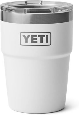Rambler 16oz Stackable Cup - White