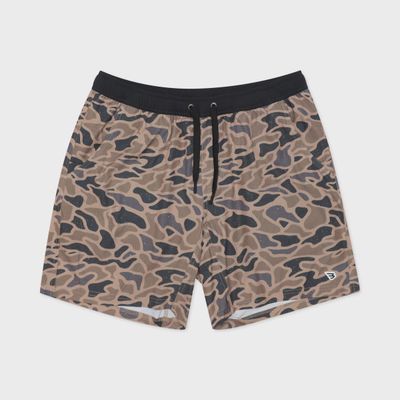 5.5'' Athletic Short- Gauge Camo - Black Liner