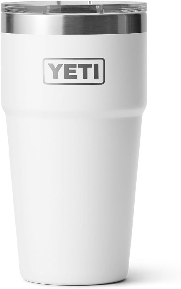 Rambler 20oz Stackable Cup W/ MS Lid- White