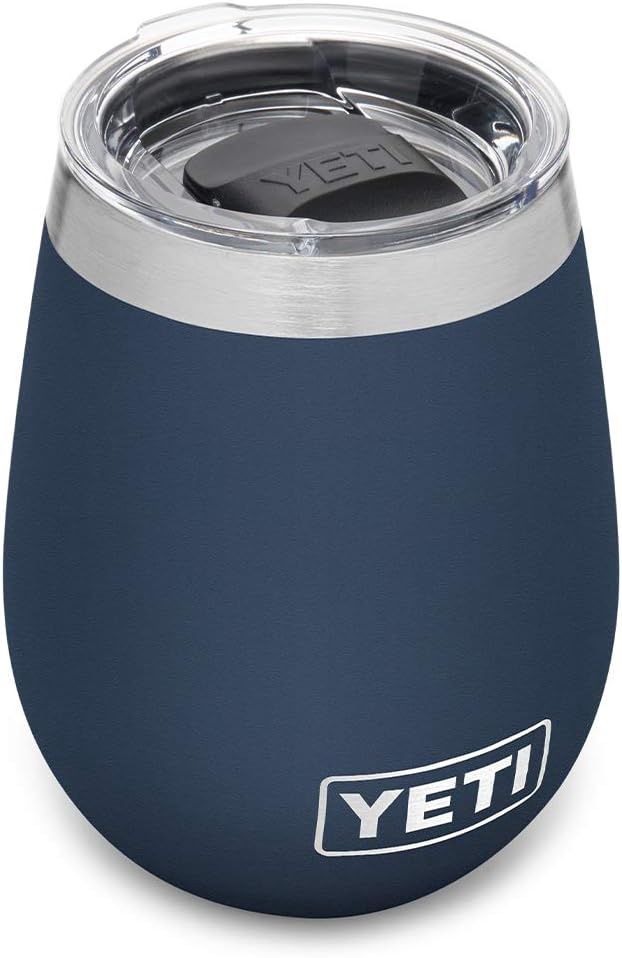 Rambler 10oz Wine Tumbler W/ MS Lid- Navy