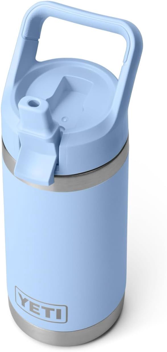 Rambler Jr. 12oz Kids Water Bottle W/ Straw Cap- Big Sky Blue