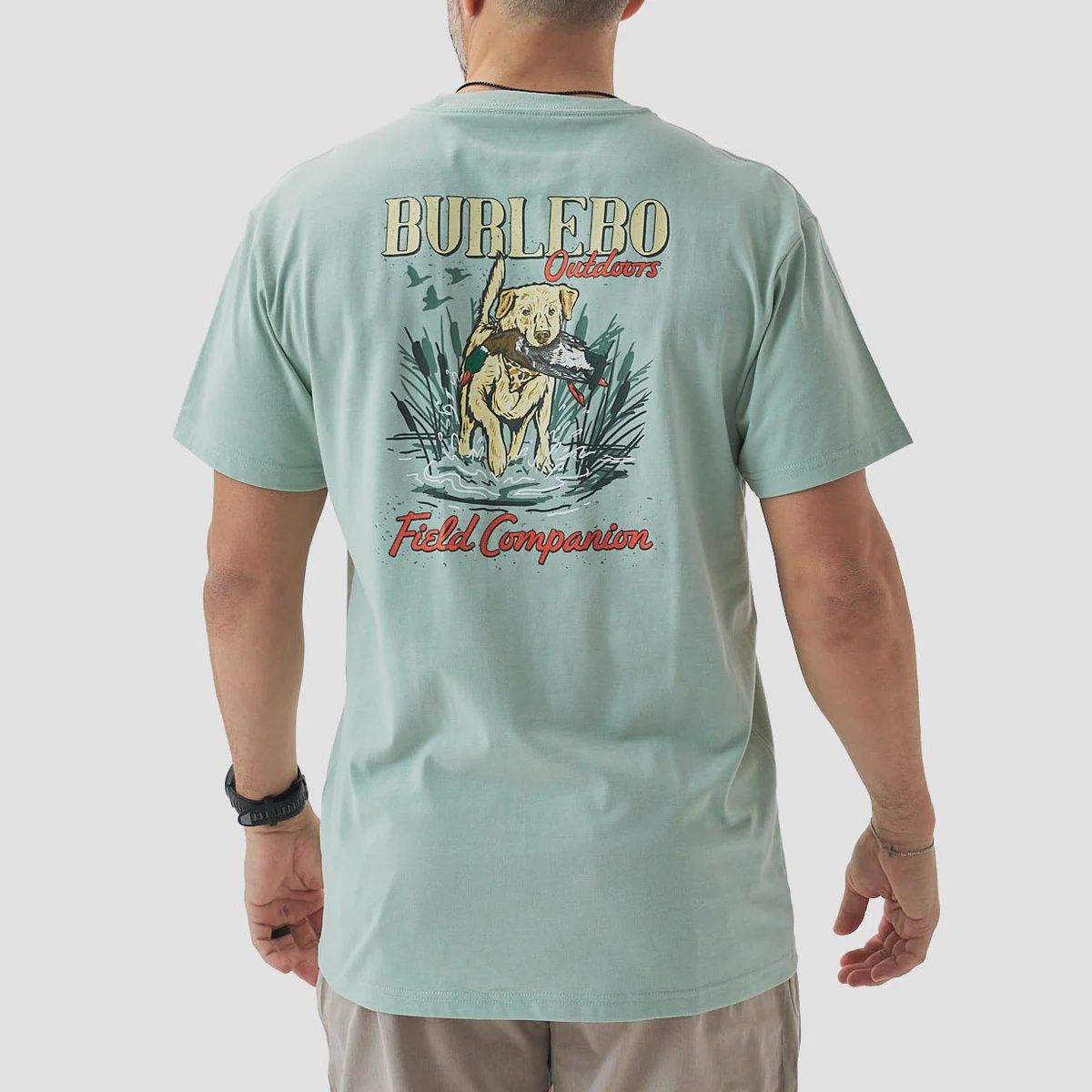 Field Companion Short Sleeve Tee - Heather Sage