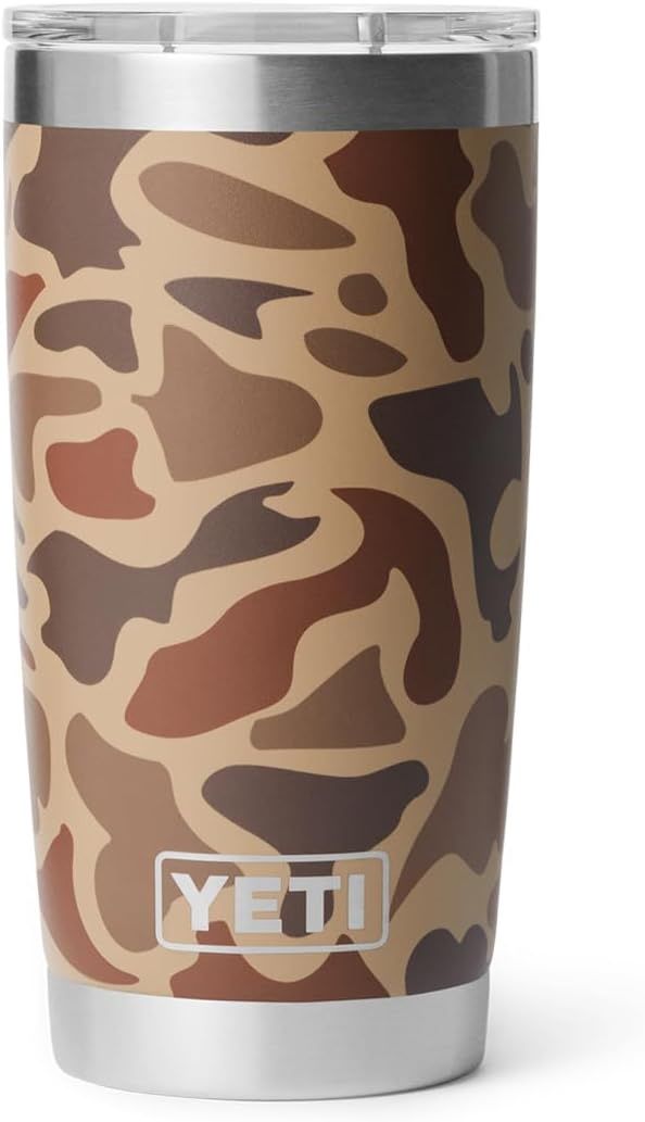 Rambler 20oz Tumbler W/ Magslider Lid- Wetlands Camo