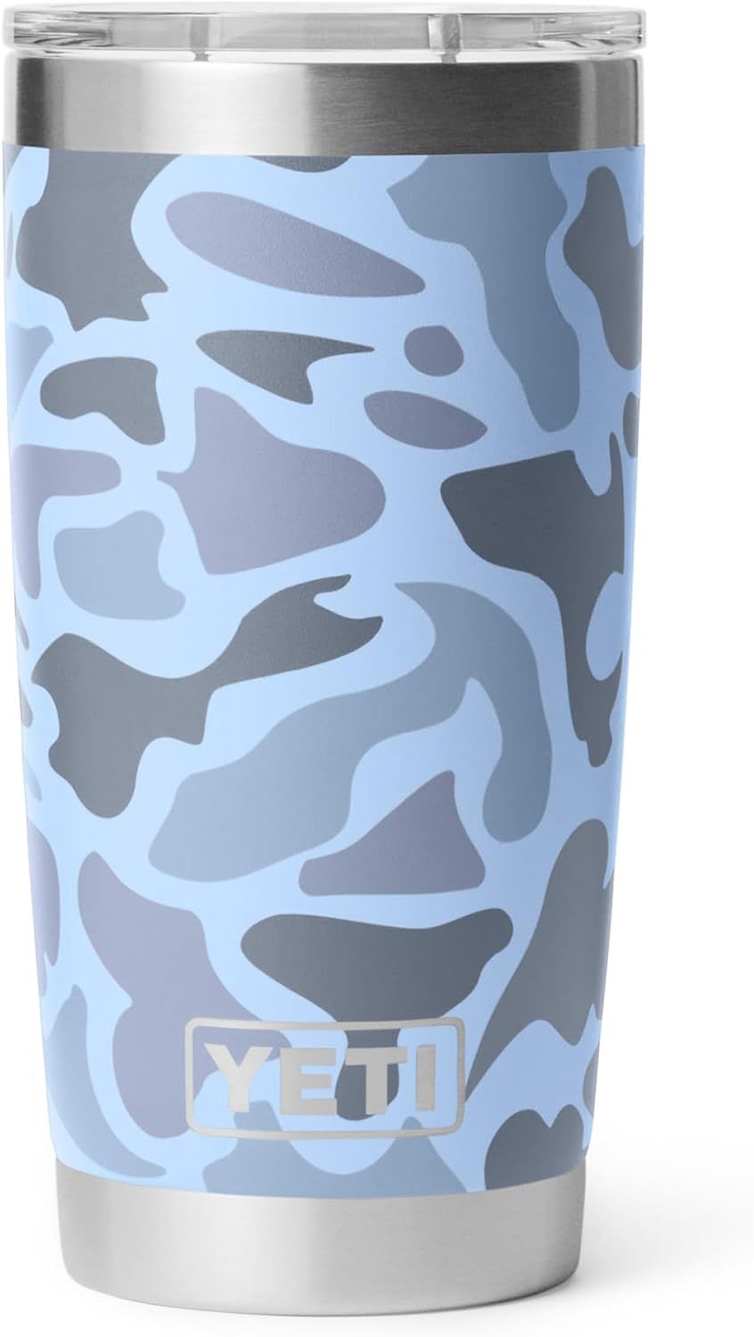 Rambler 20oz Tumbler W/ Magslider Lid- Blue Camo