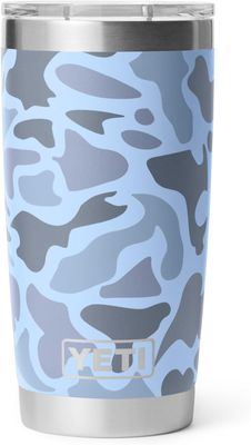 Rambler 20oz Tumbler W/ Magslider Lid- Blue Camo