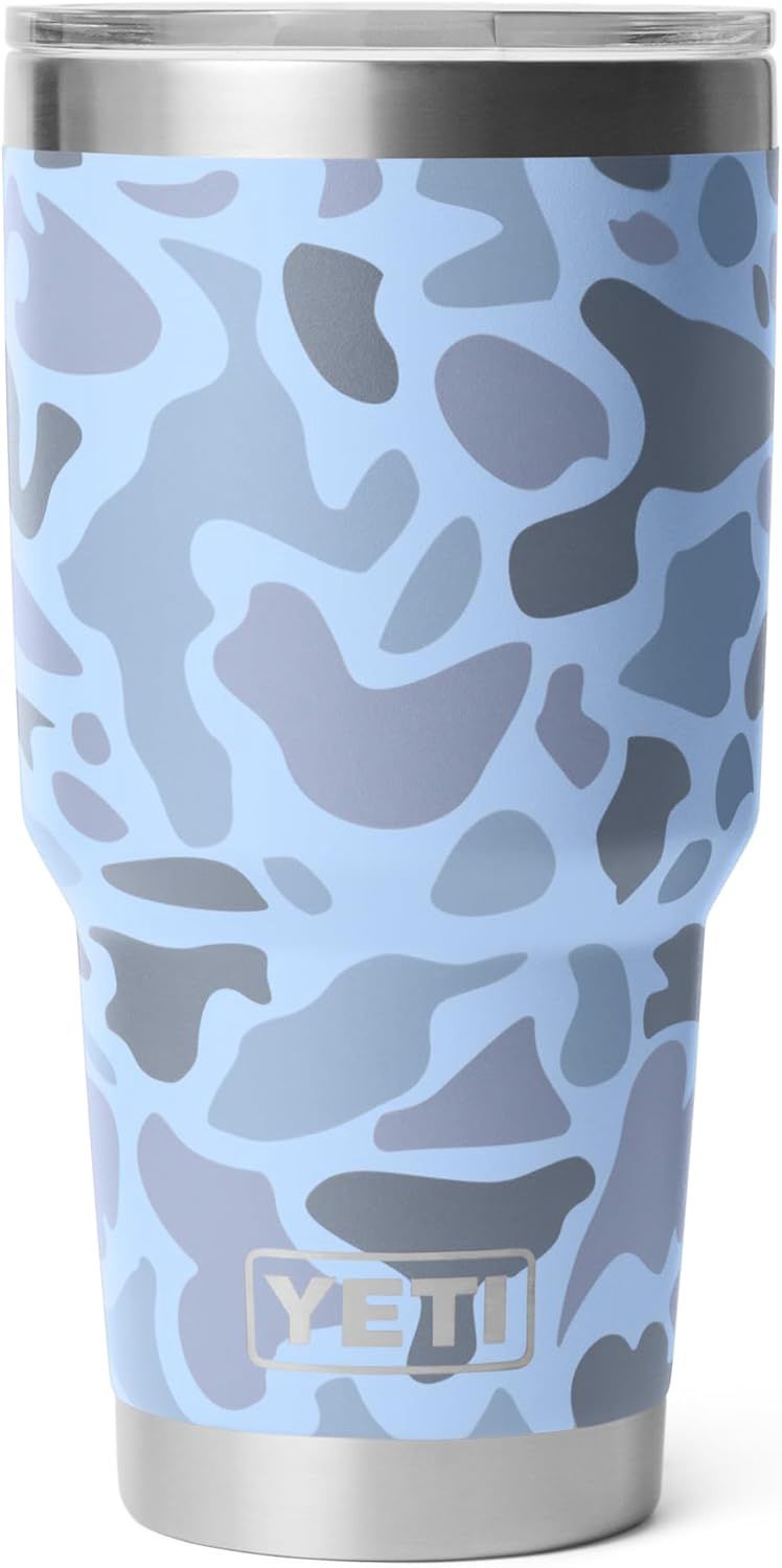 Rambler 30oz Tumbler W/ Magslider Lid- Blue Camo