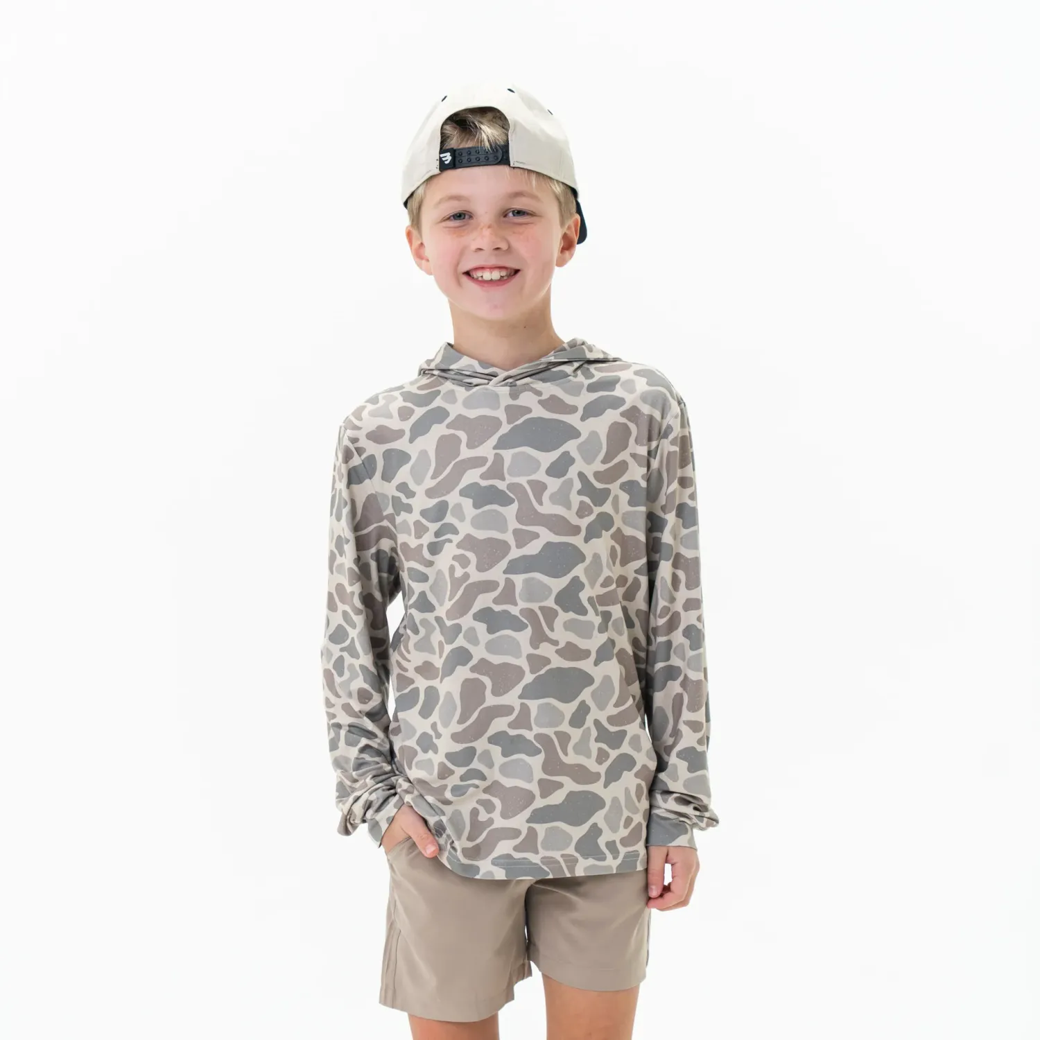 Youth Performance Polo - Classic Deer Camo