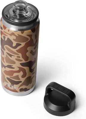 Rambler 26oz Water Bottle W/ Chug Cap- Wetlands Camo