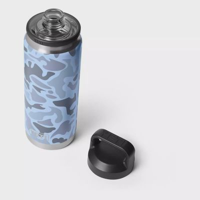 Rambler 26oz Water Bottle W/ Chug Cap- Blue Camo
