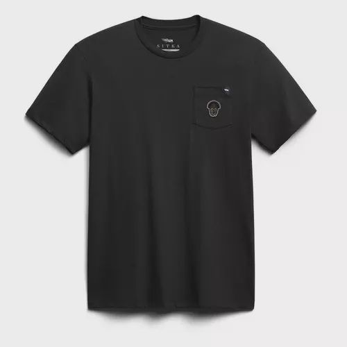 Species Turkey Short Sleeve Pocket Tee - Black