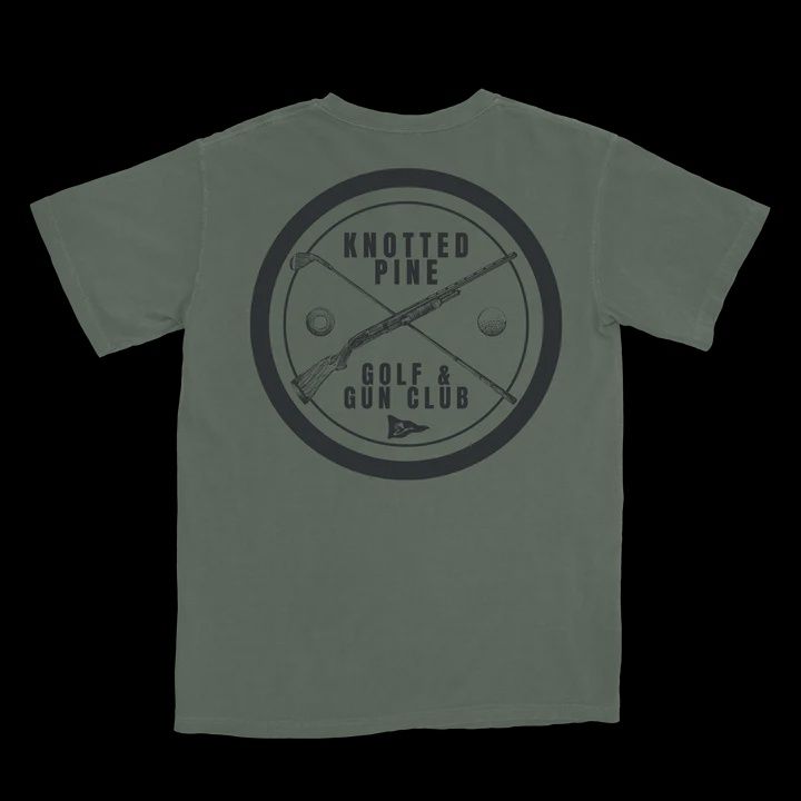 Golf &amp; Gun Club Short Sleeve Tee - Moss