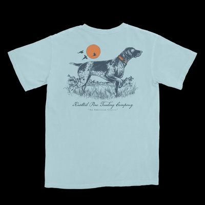 Heritage Pointer Short Sleeve Tee - Chambray