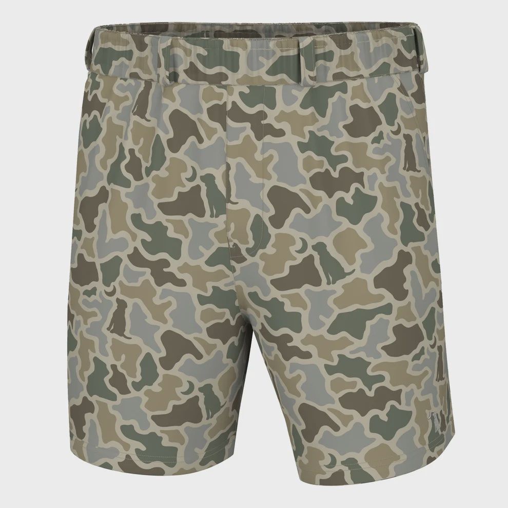 Volley Short - Sand Dog &amp; Moon