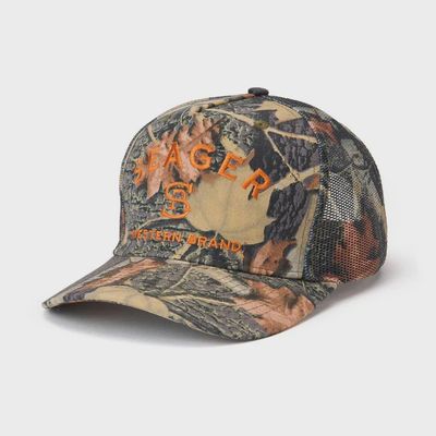 Branded Trucker Snapback Hat - SJC Camo