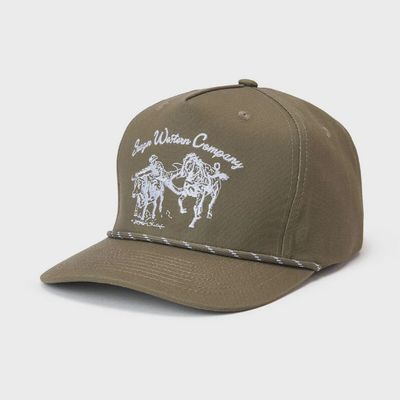 Los Rios Twill Snapback Hat - Woodland