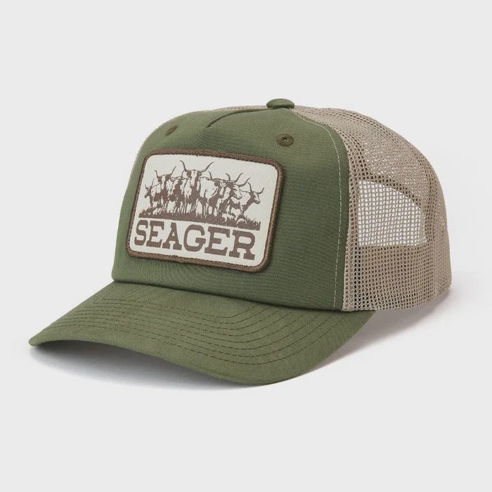 The Herd Trucker Hat - Army Green