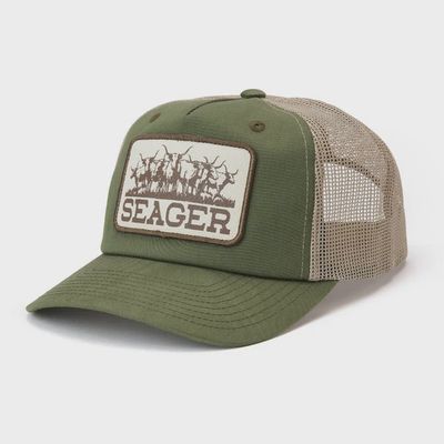 The Herd Trucker Hat - Army Green