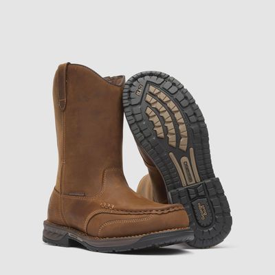 Athens 360 11" Pull-On Waterproof Moc-Toe Work Boot