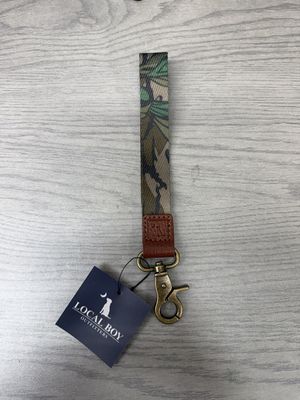 Green Leaf Wrist Lanyard