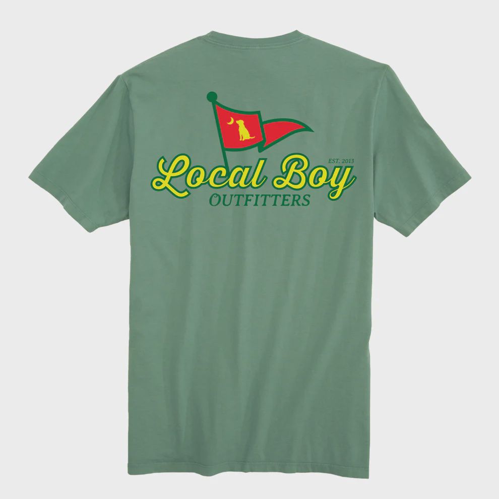 Front Pin Short Sleeve Tee - Light Green