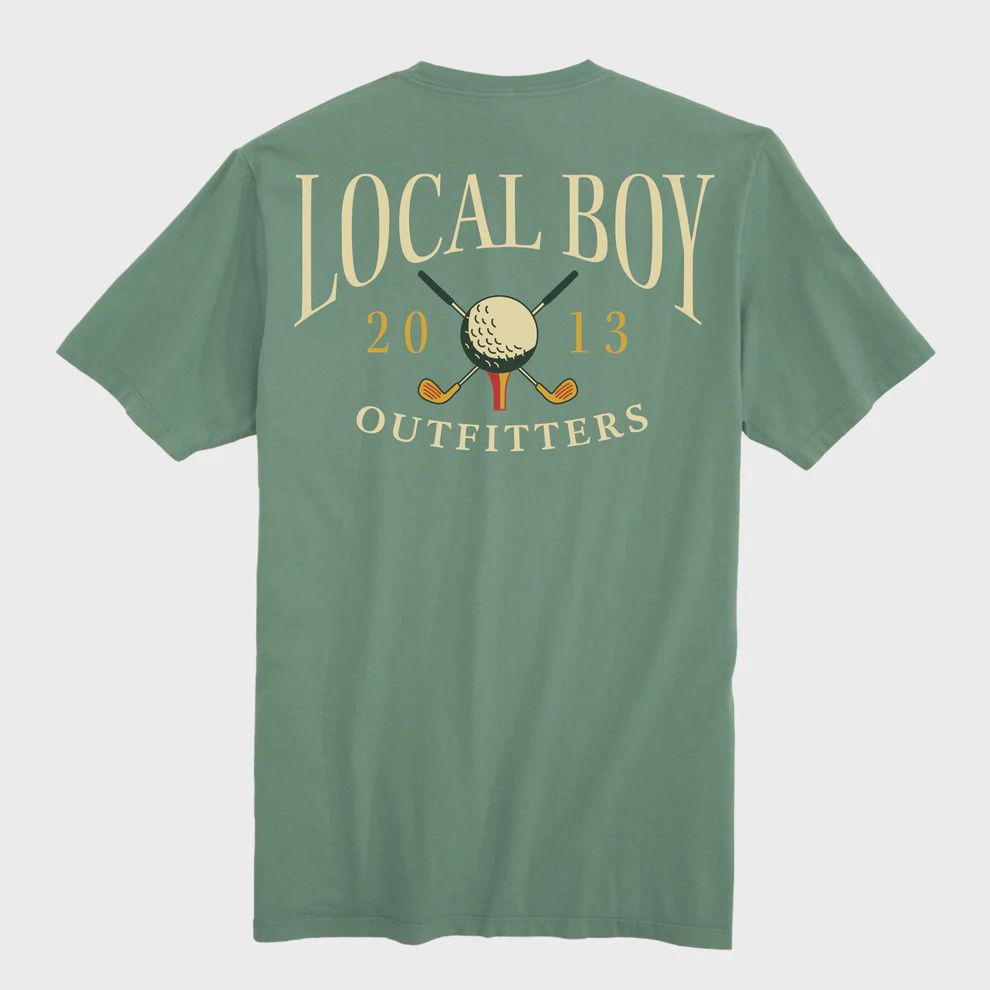 Golf Society Short Sleeve Tee - Light Green