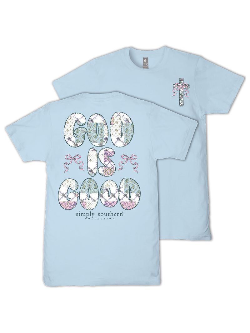 Youth God Is Good Short Sleeve Tee - Ice