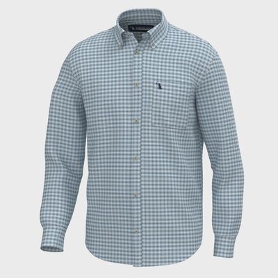 Blythe Dress Shirt - Teal/Plum