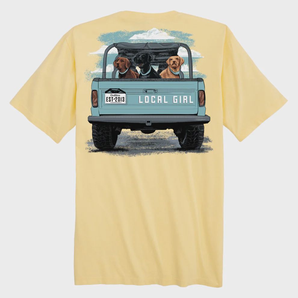 Lab Tailgate Short Sleeve Tee - Banana