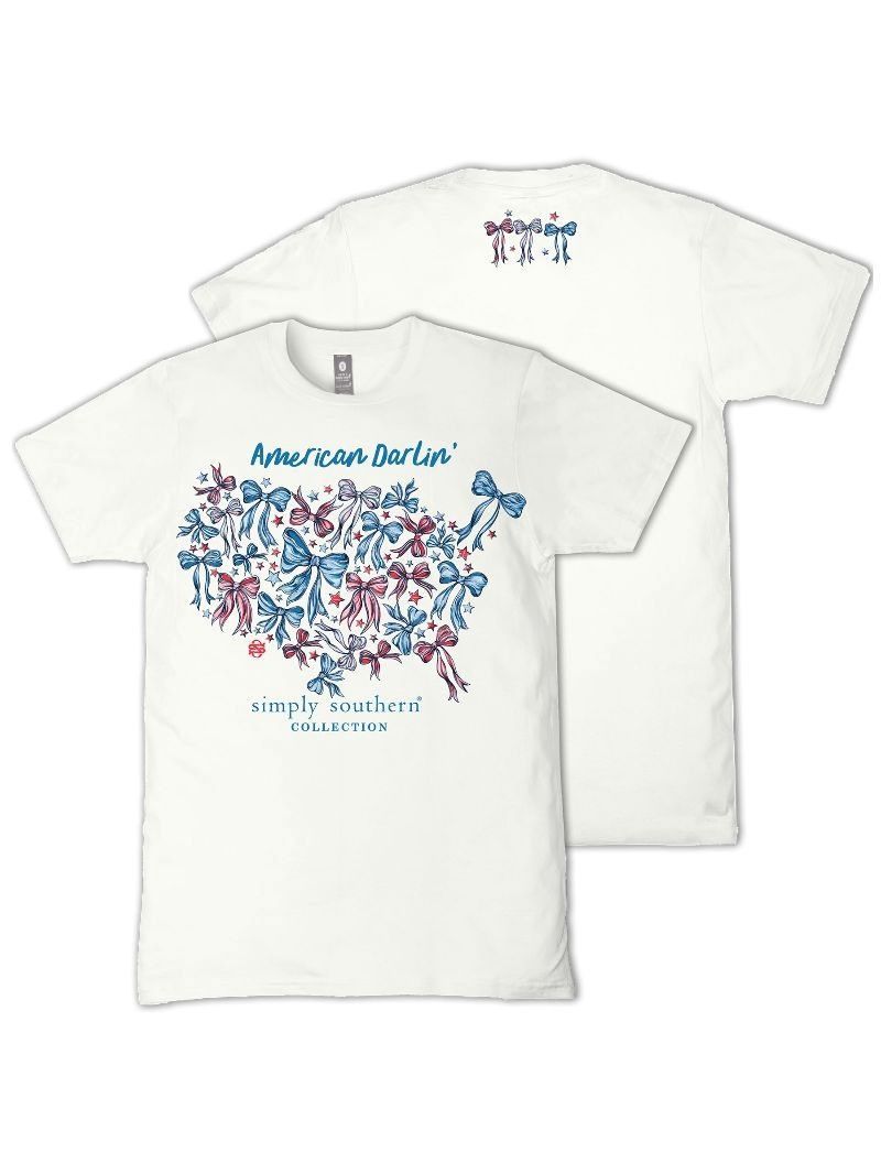 American Darlin Short Sleeve T-Shirt - Oyster American Darlin Short Sleeve T-Shirt - Oyster