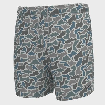Bayview Swim Trunks - Fish Camo